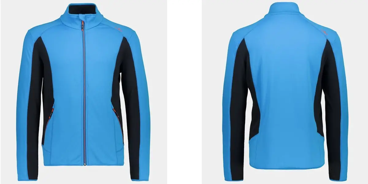 Fleecejacke aus Grid Tech._Herren