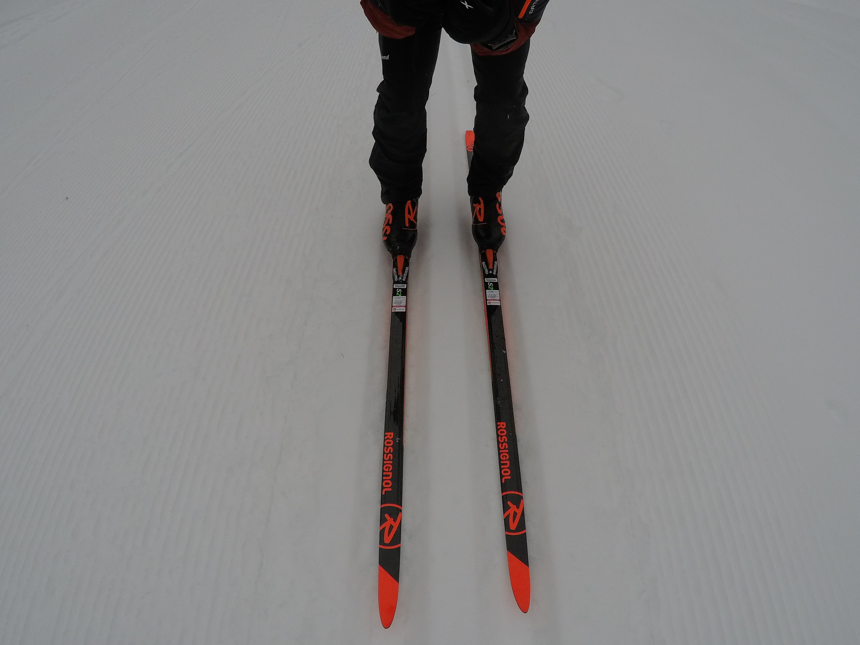 Ski aus Vogelperspektive