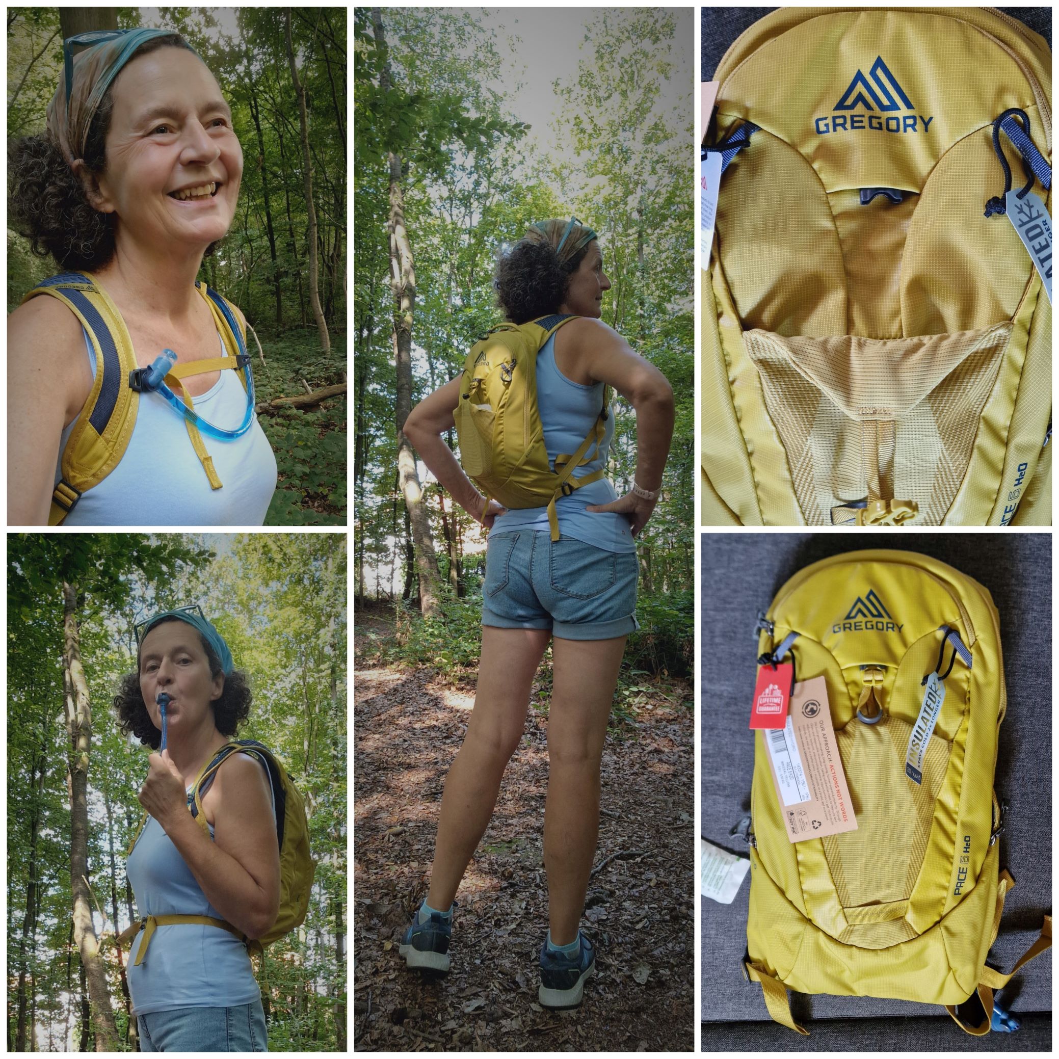 Ein Damenrucksack der perfekt passt
