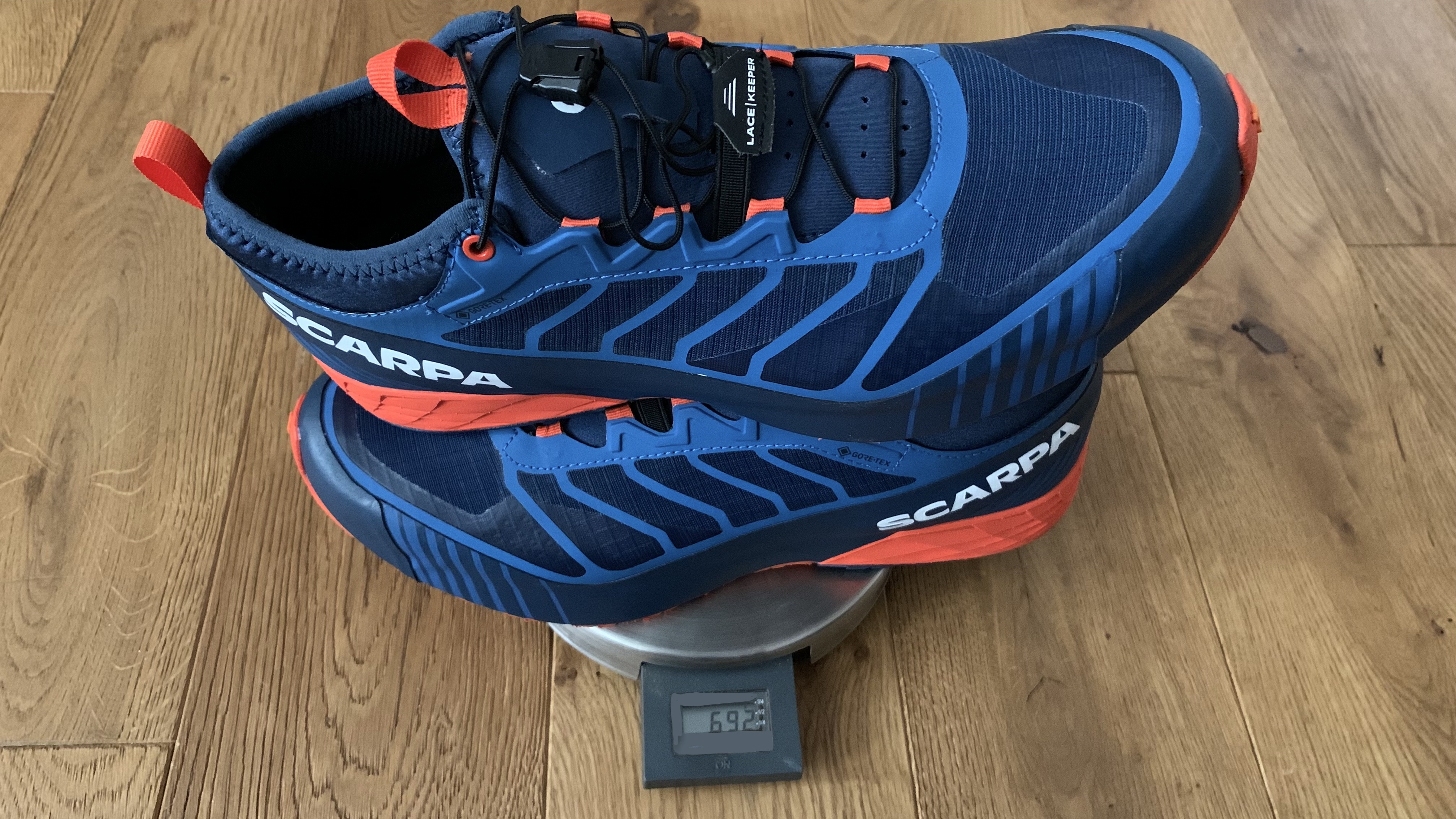 Gewicht Scarpa (692g)