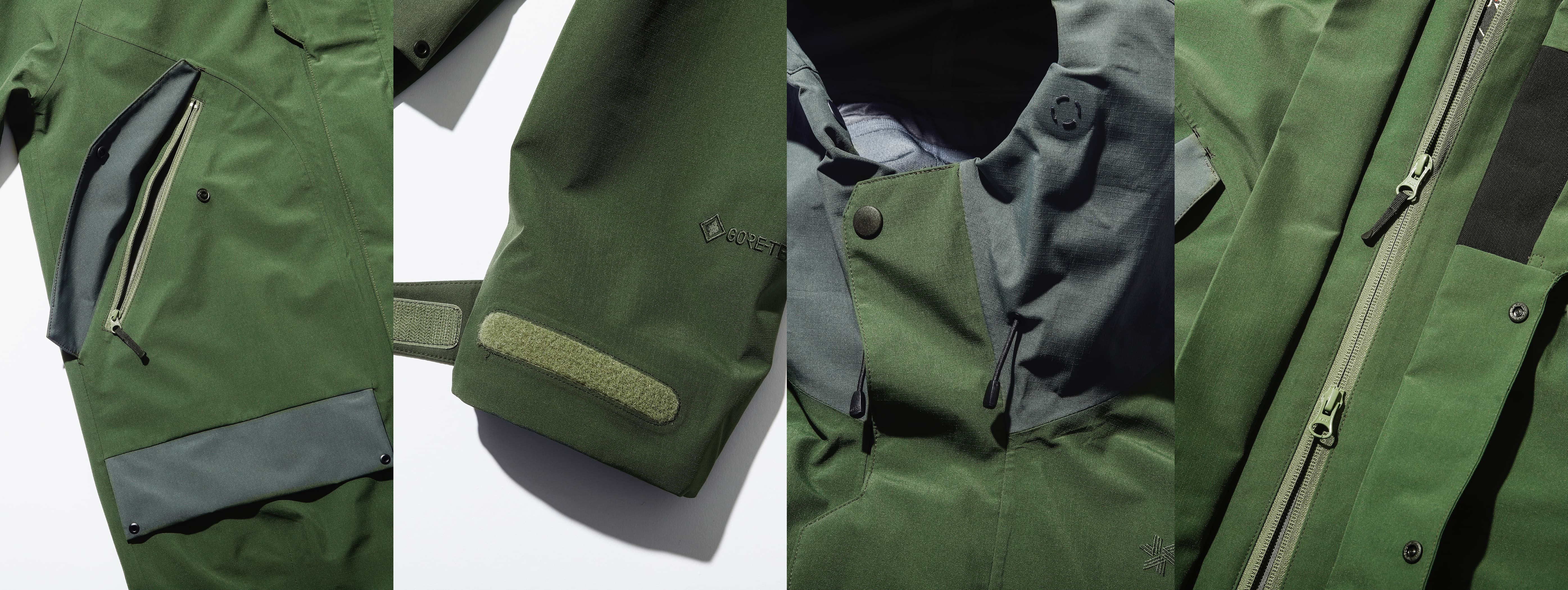 Goldwin Ascent Jacket Detail