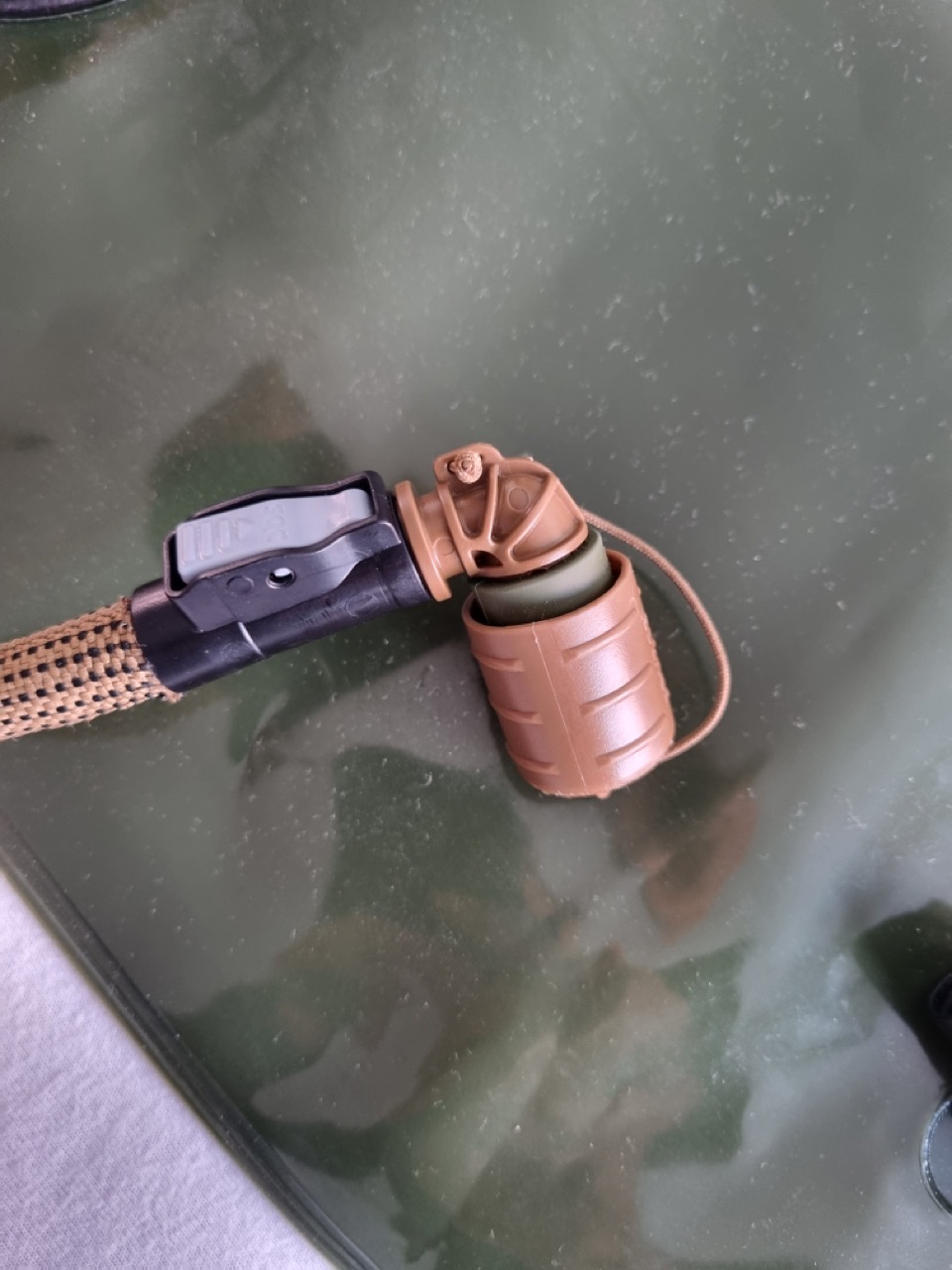 Mundstück mit Staubschutz