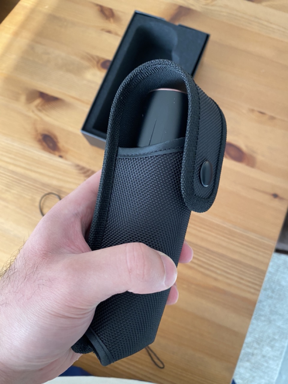 Lampe im Holster
