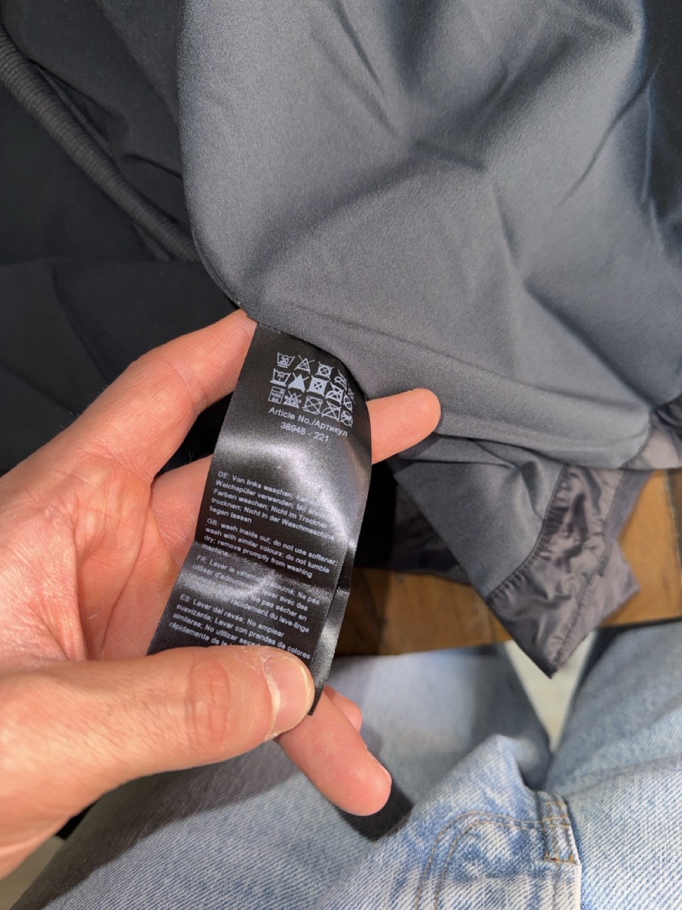 Unverpackte Waschanleitung
