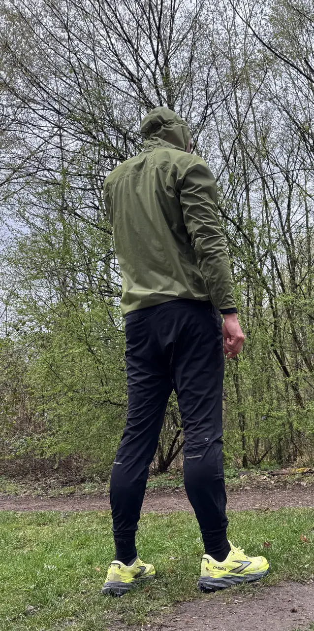 Jacke von Hinten
