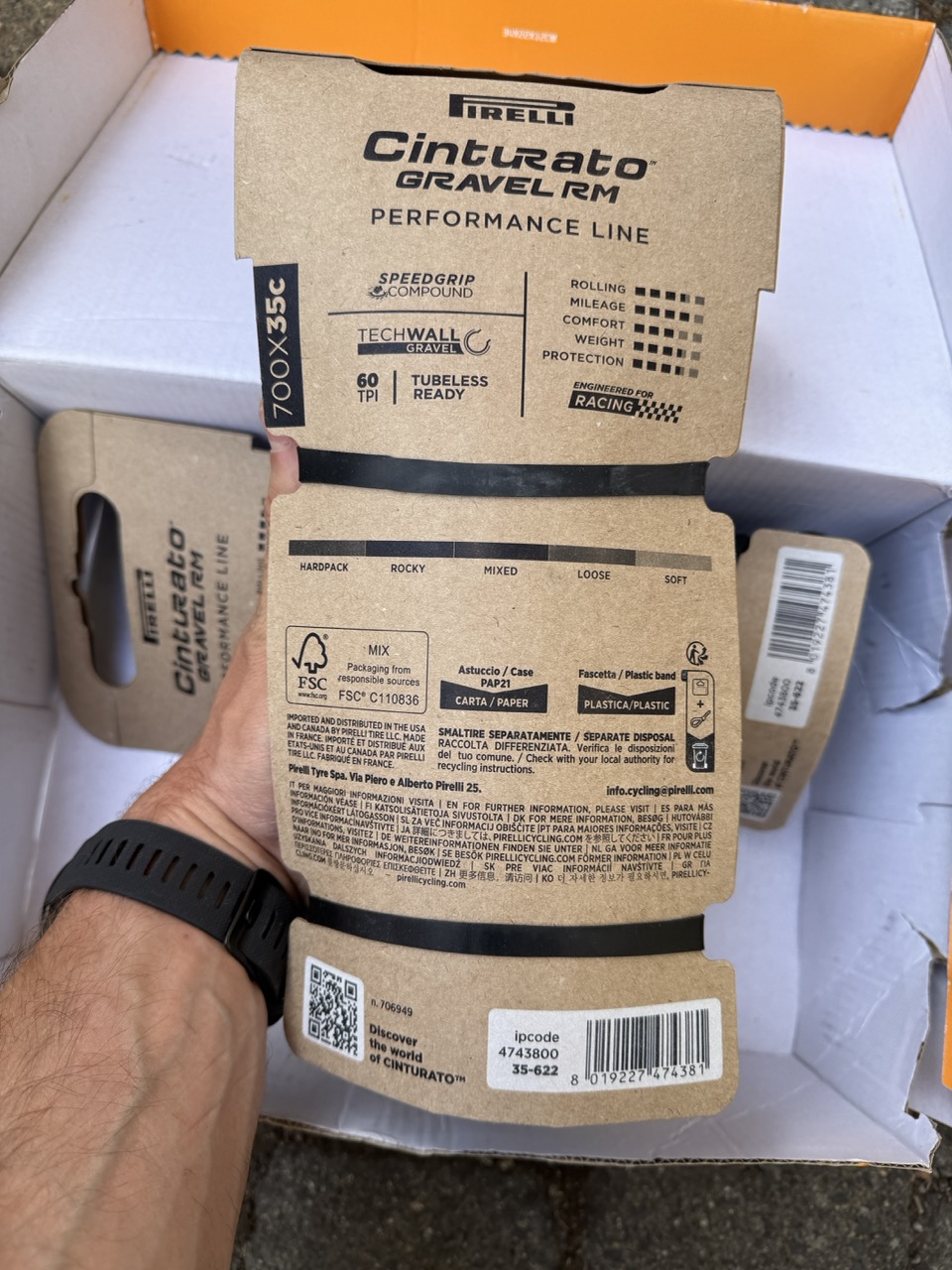 Der kompetente OUTSIDEstories-Test: PIRELLI Cinturato Gravel RM -  Fahrradreifen (Gravel)