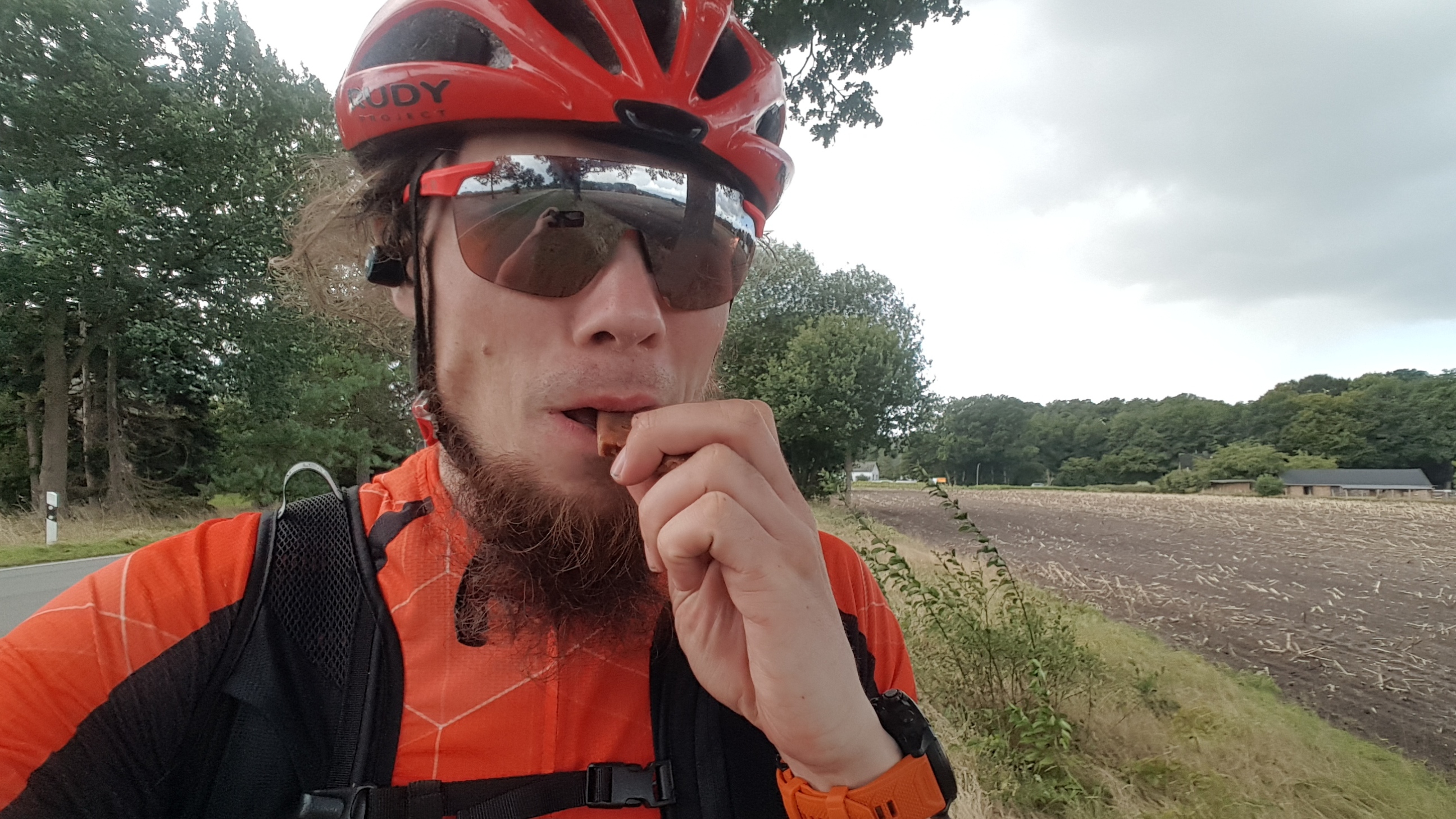 auf Radtour von Amsterdam nach Hamburg