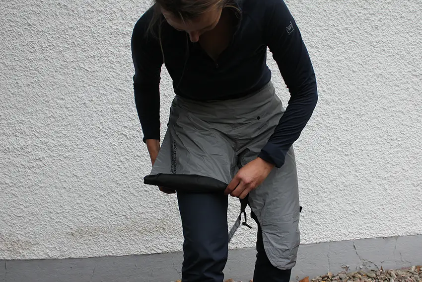 Hose gerollt