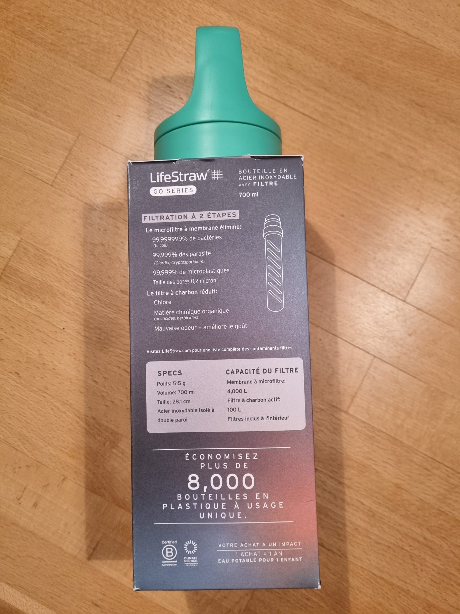 Flasche OVP
