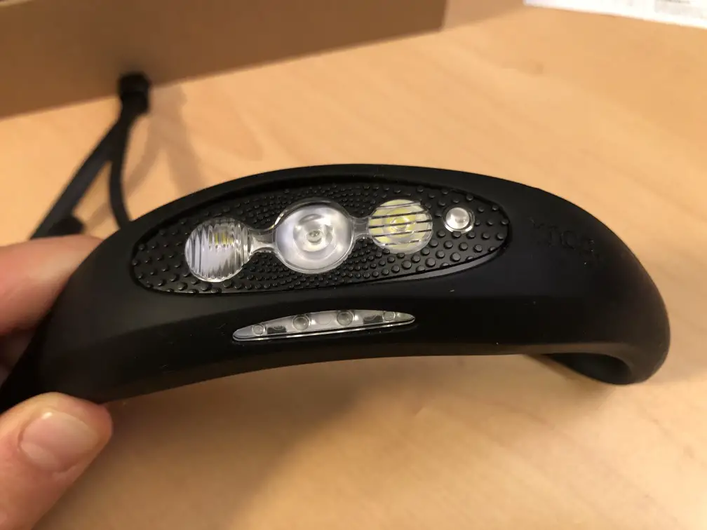 Die Lampe von vorne