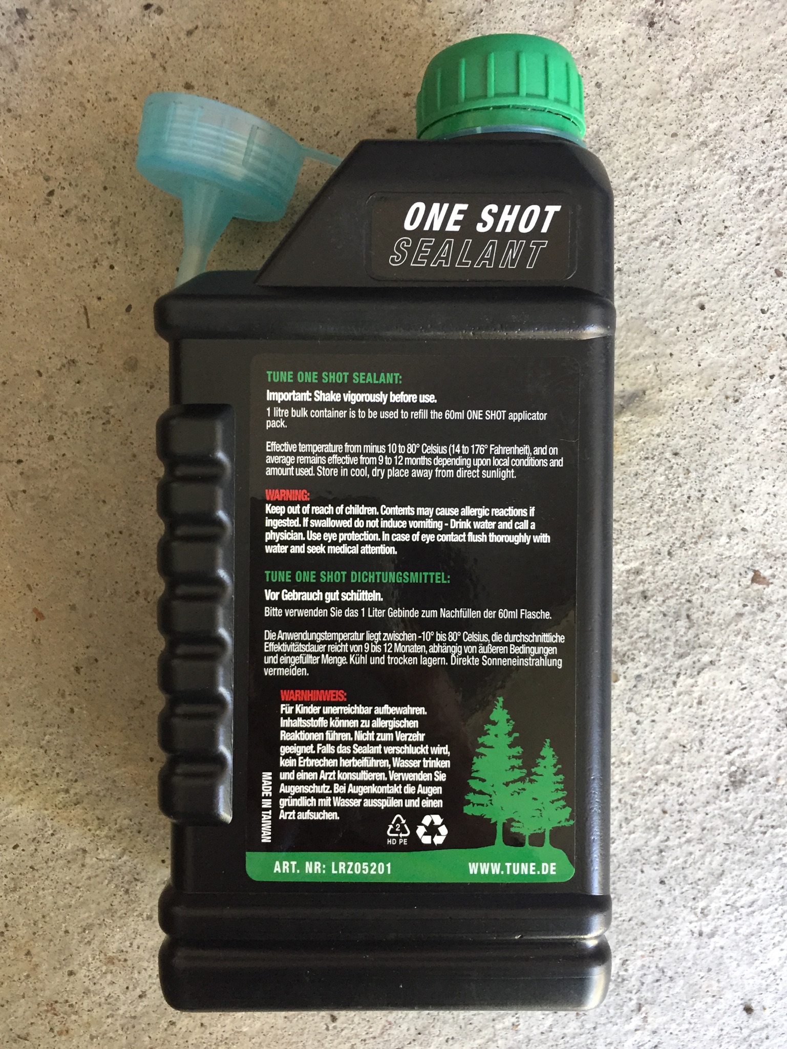 Rückseite One Shot