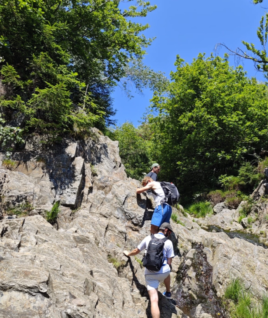 Kletterpassage