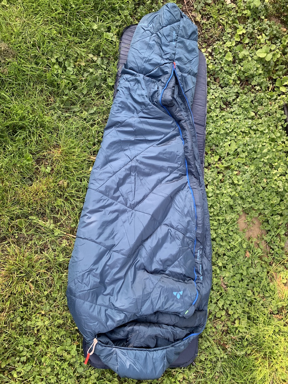Sacco A Pelo Vaude Sioux 400 XL II SYN – Mummia In Fibra Sintetica, Unisex, Caldo E Sostenibile, Taglia Left