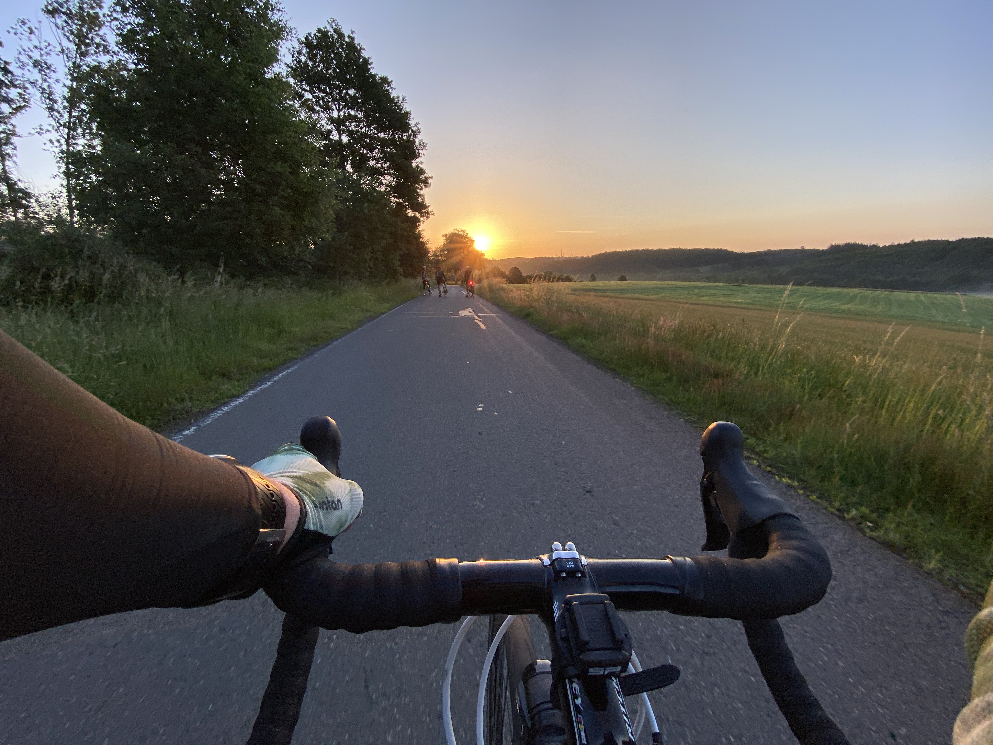 im Sonnenaufgang