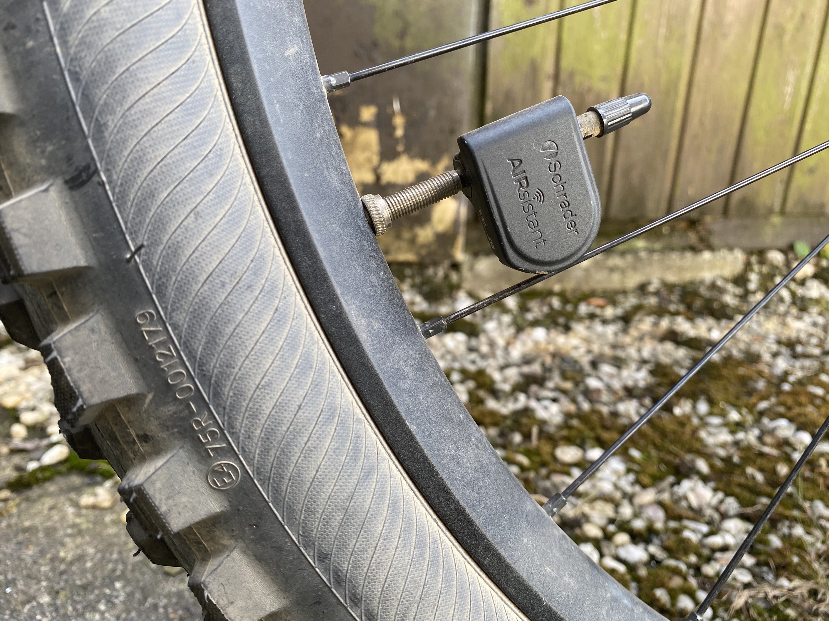 Sensor verbaut