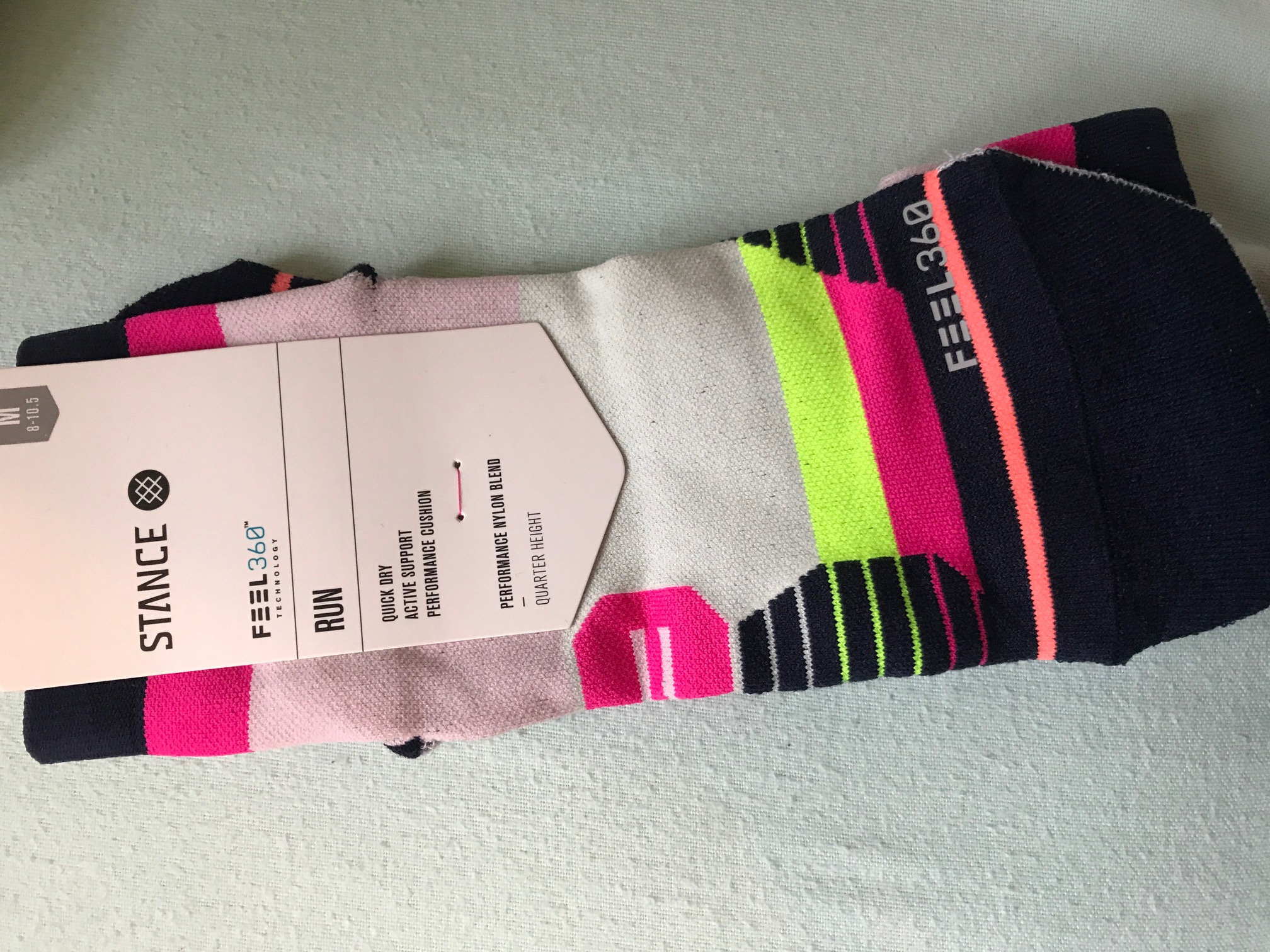 Socke in Verpackung