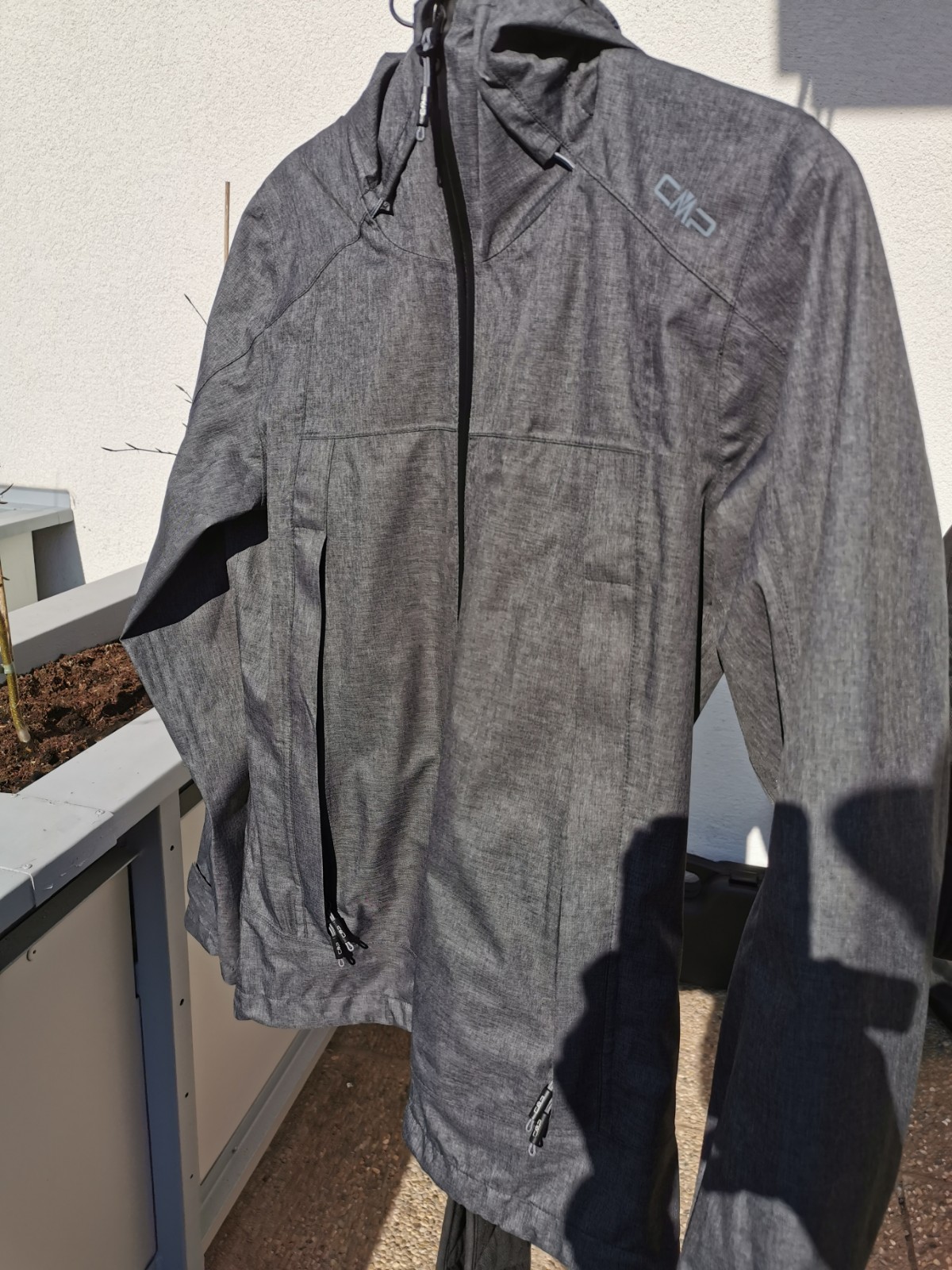 Jacke trocknen