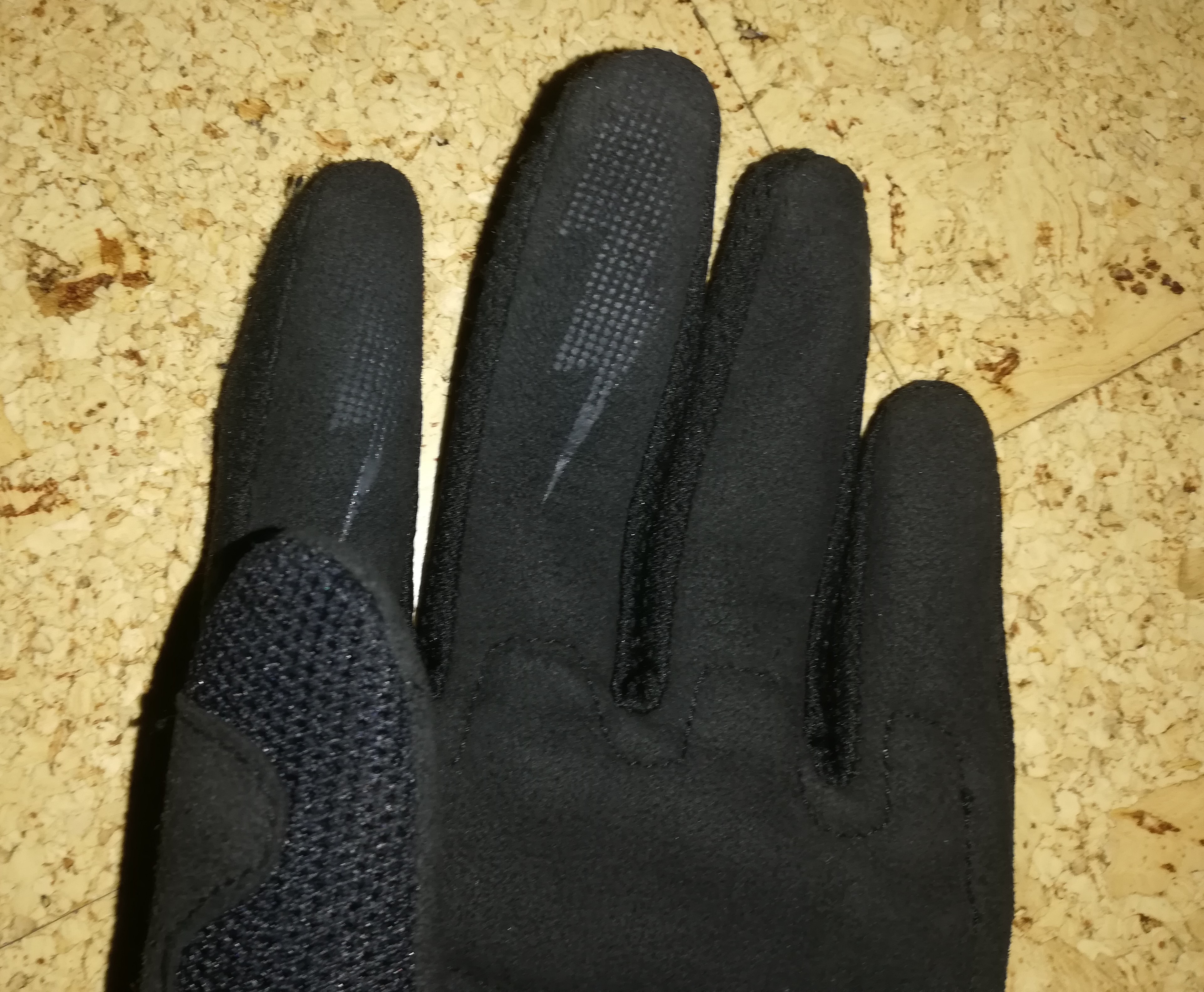 Handschuh-Unterseite