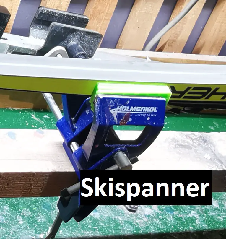 Klemmbacken Skispanner