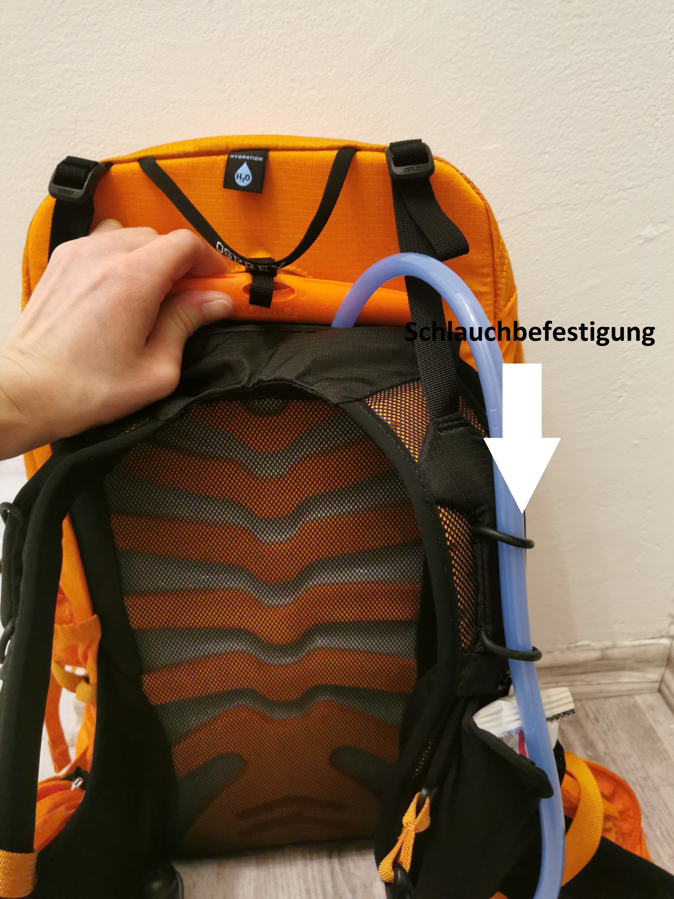 Schlauchbefestigung