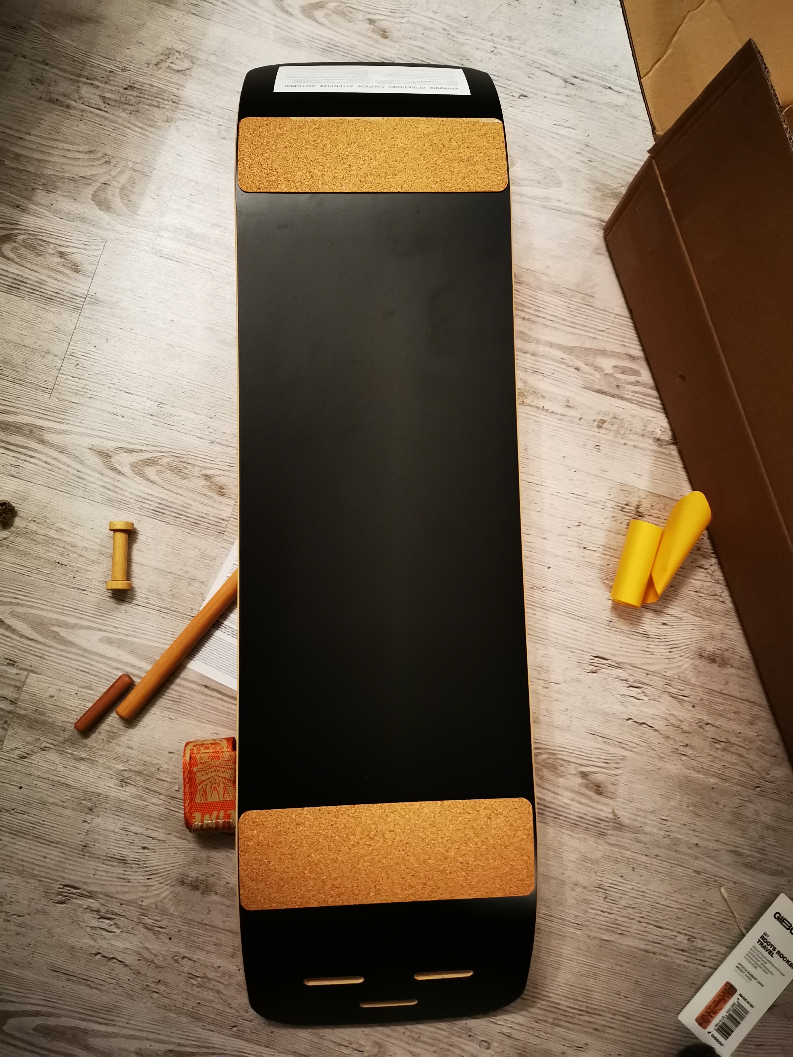 Rückseite mit Pads
