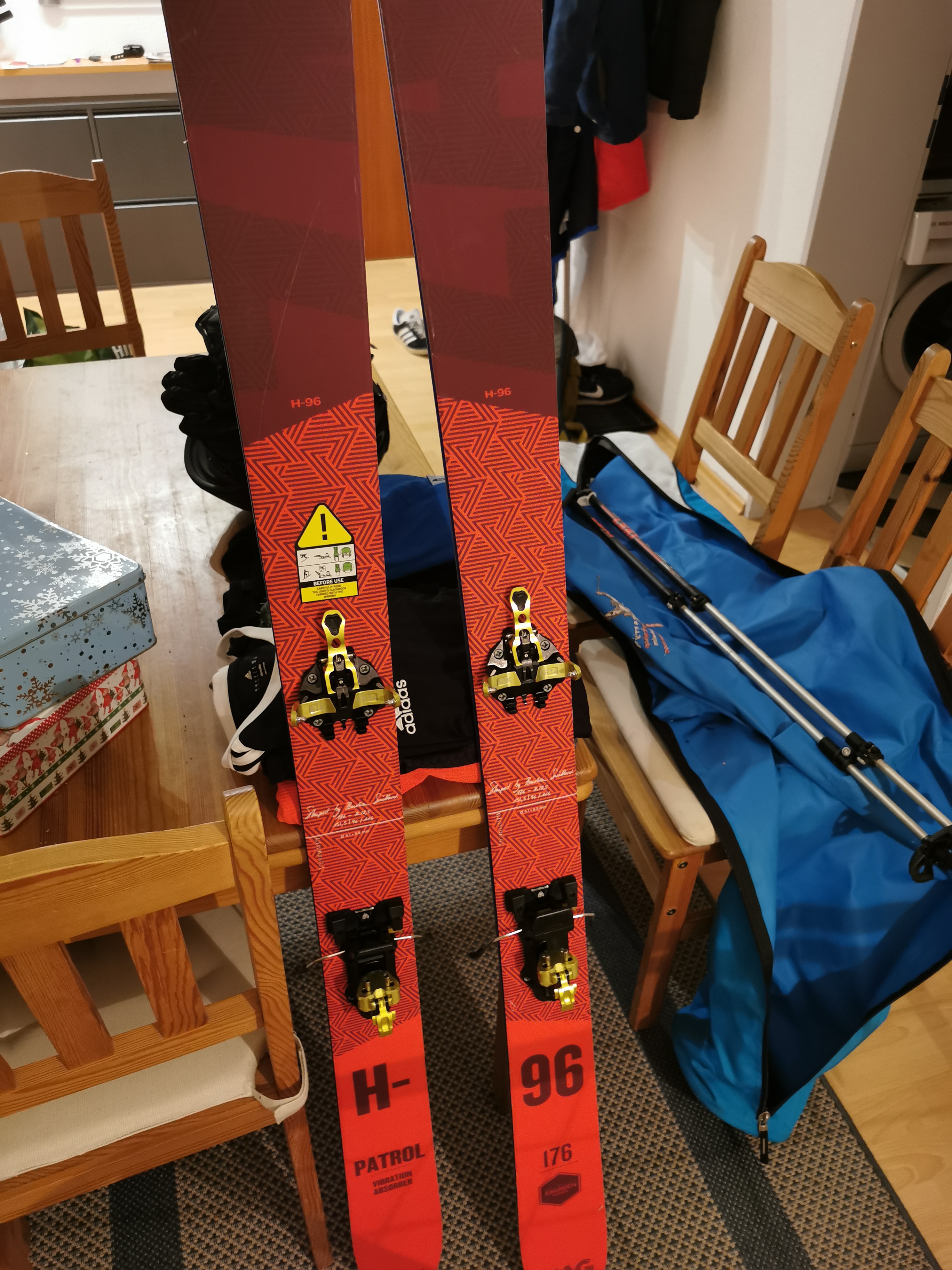 Meine ATK FR14 Bindung an meinen Ski
