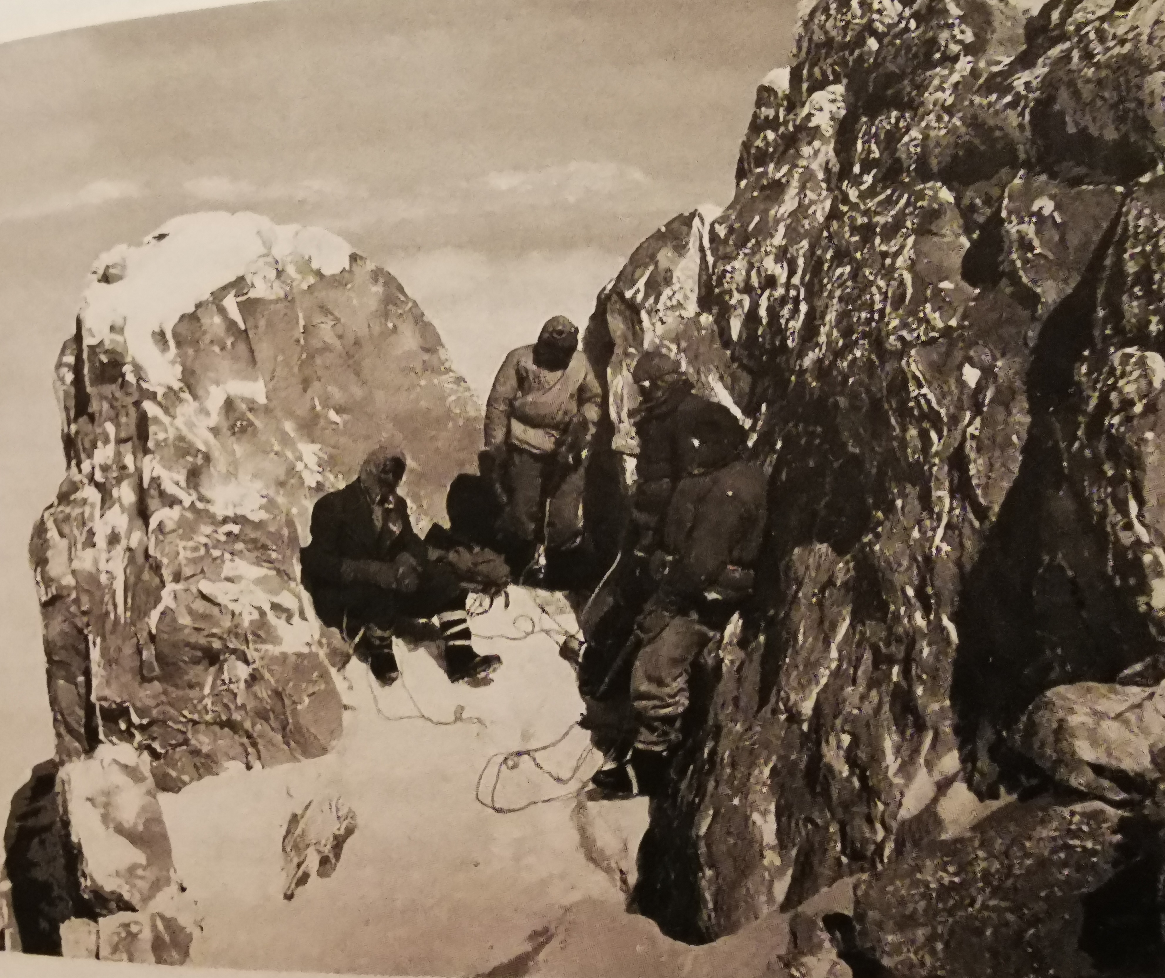 Gipfelfelsen Khan Tengri