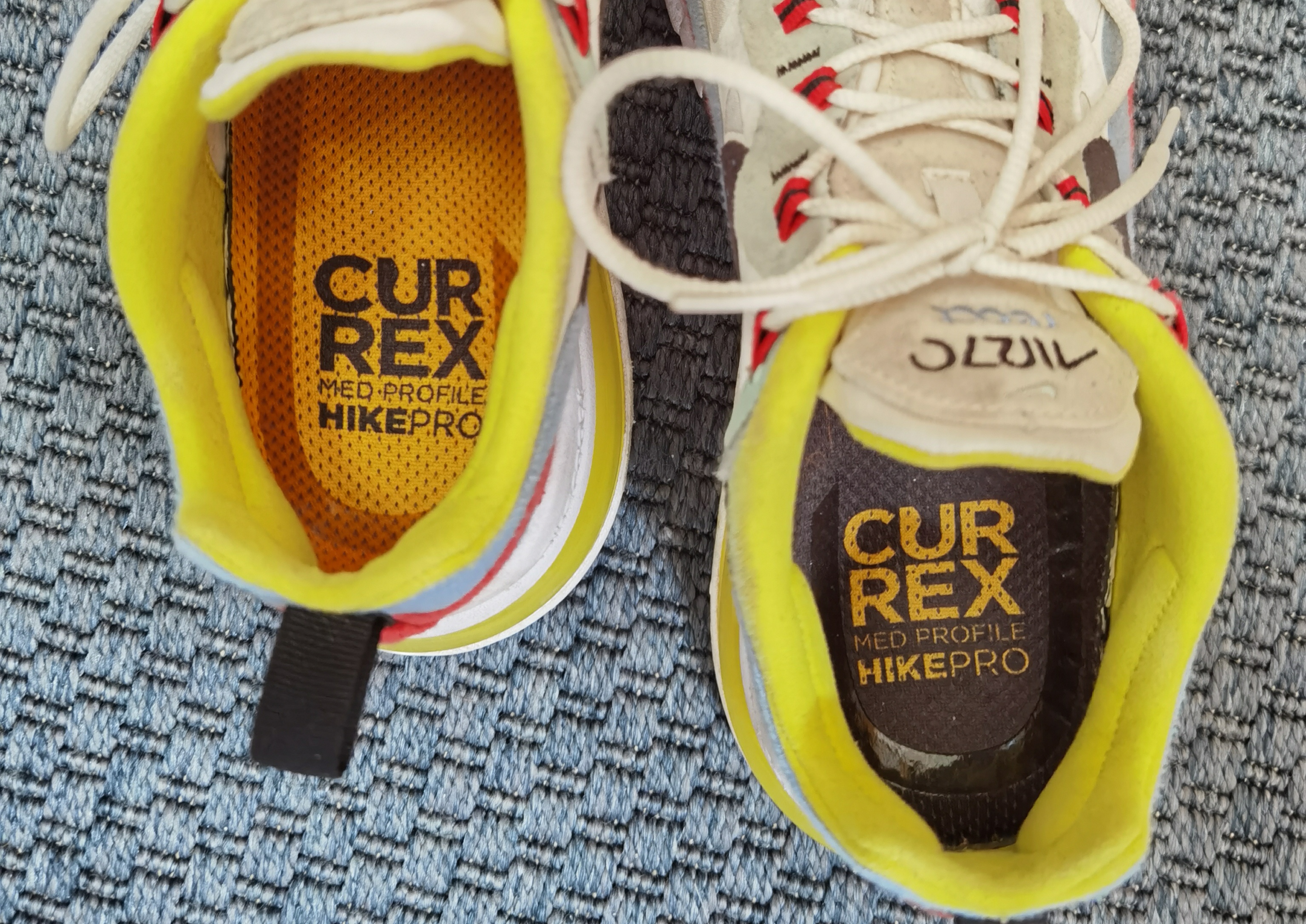 Sohlen in den Schuhen