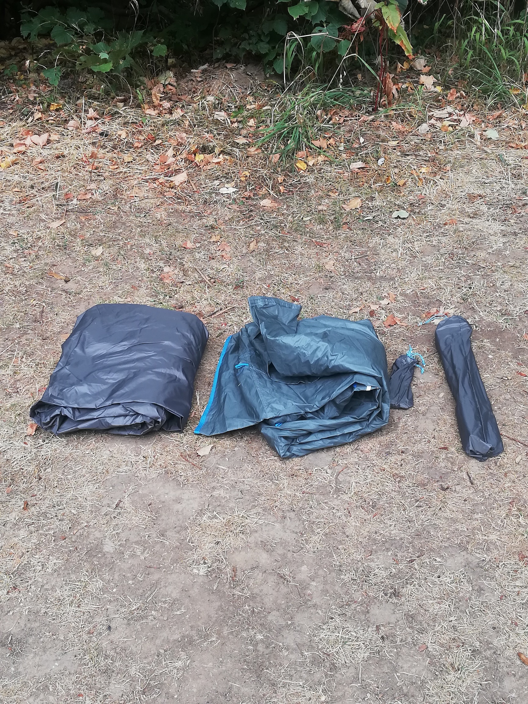 Inhalt vom Packsack