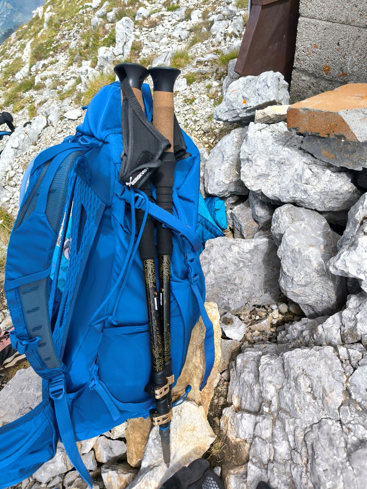 Wanderstockhalterung