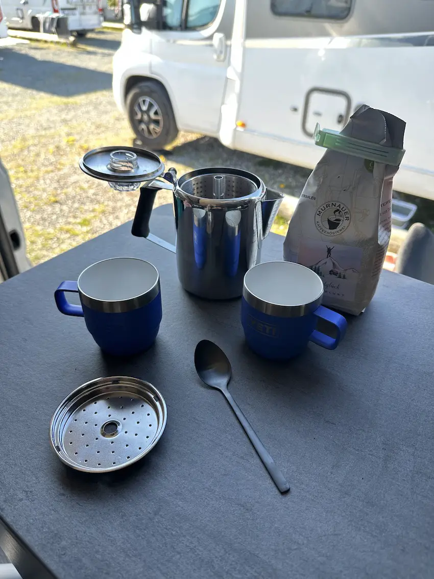 Der kompetente OUTSIDEstories-Test: Der GSI Outdoors Glacier Stainless 3 Cup Perkolator