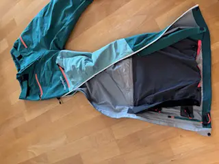 durchgehender Reisvershluss