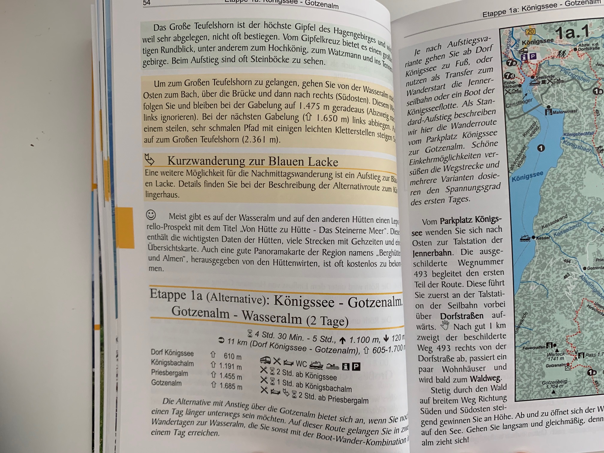 beschreibung etappe