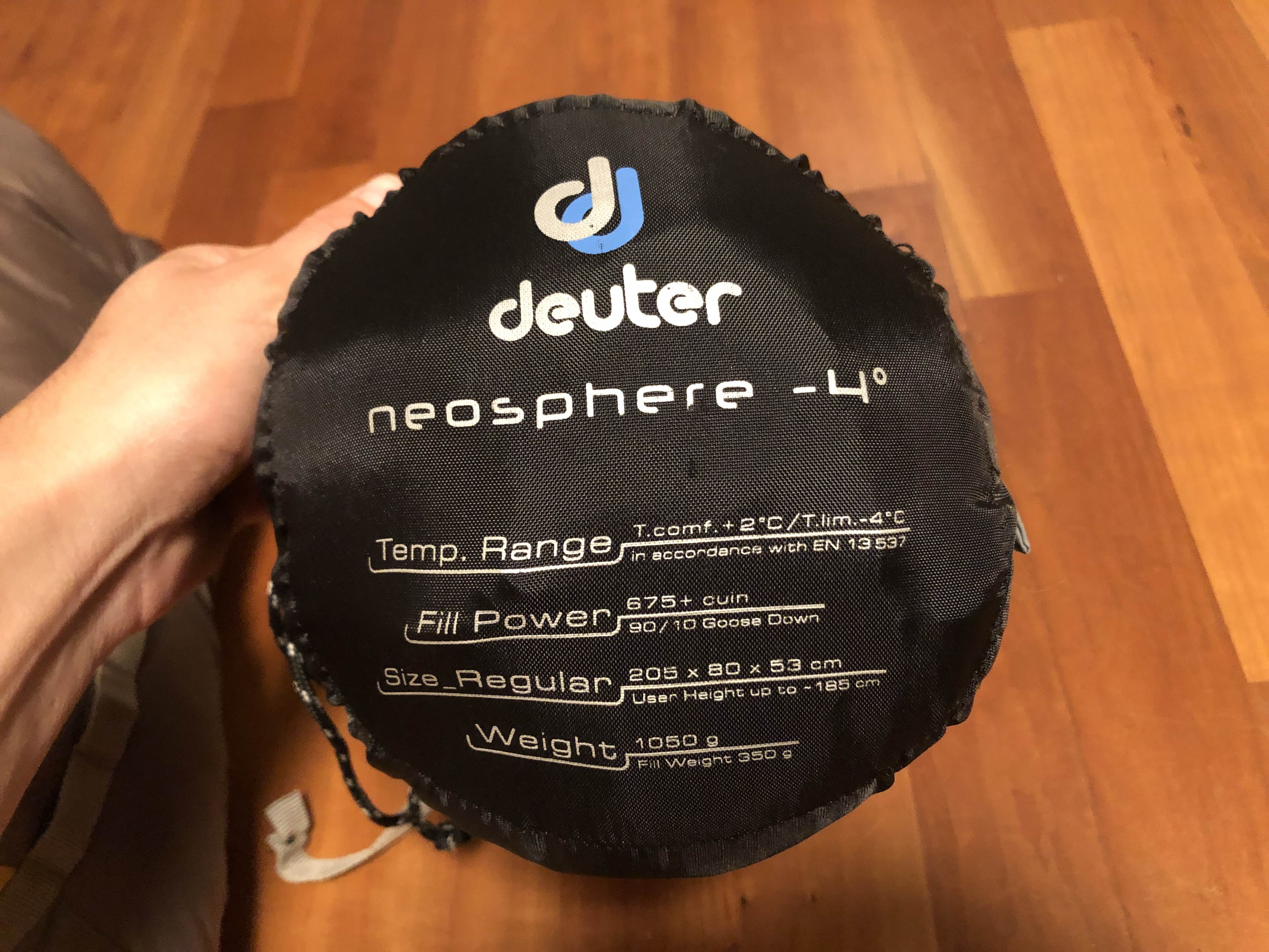 Beweis Temperaturbereich Daunenschlafsack