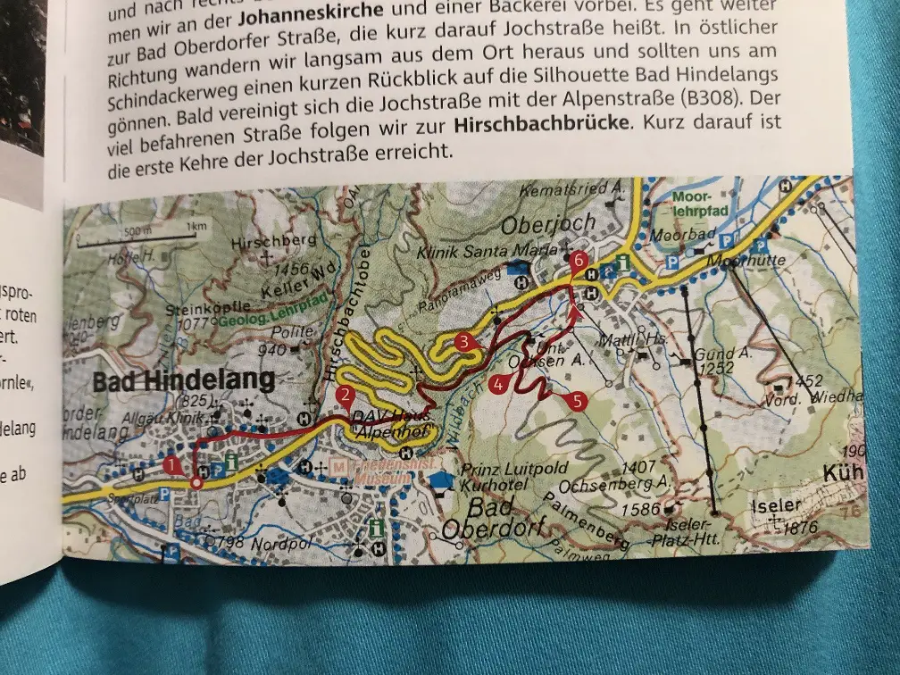 Karte von Tour 16
