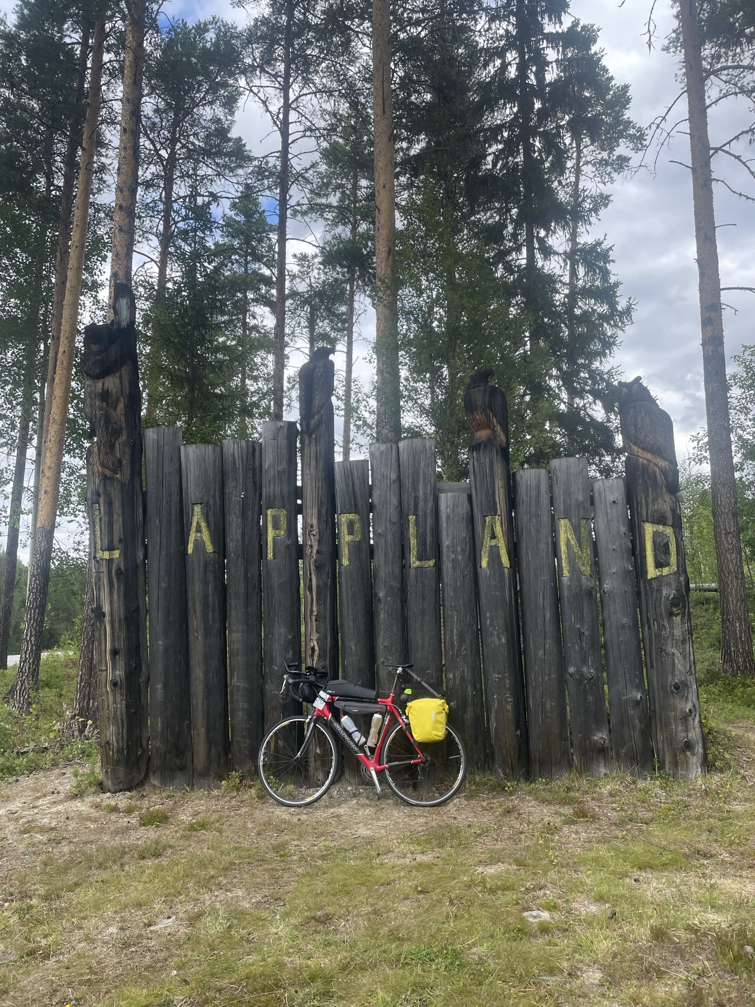 Abhängung am Sattel