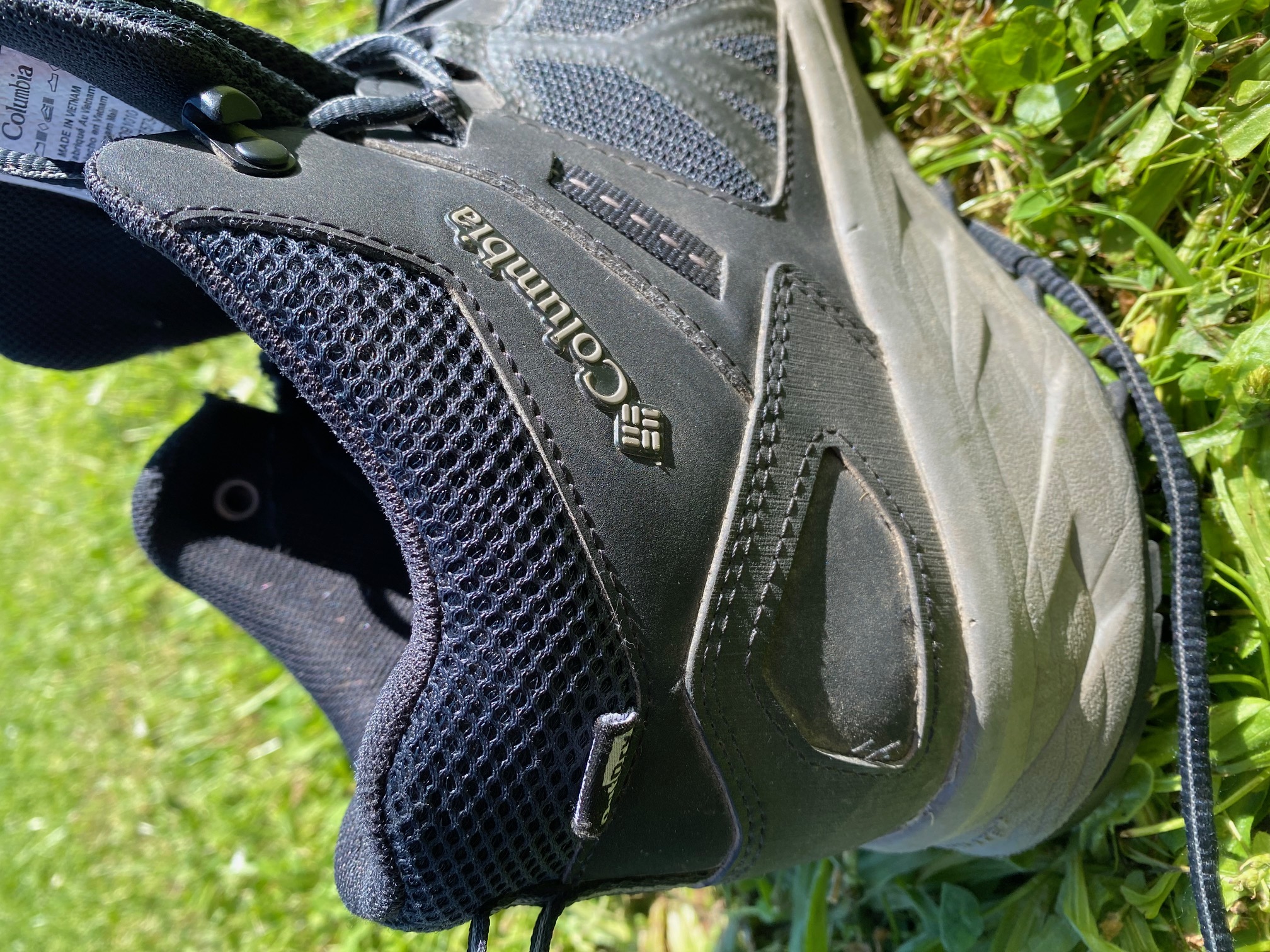 Rückansicht des Schuhs