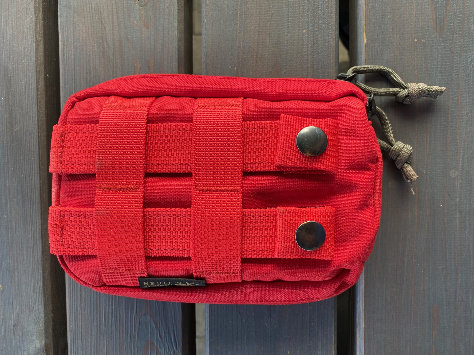 Rückseite der Tasche