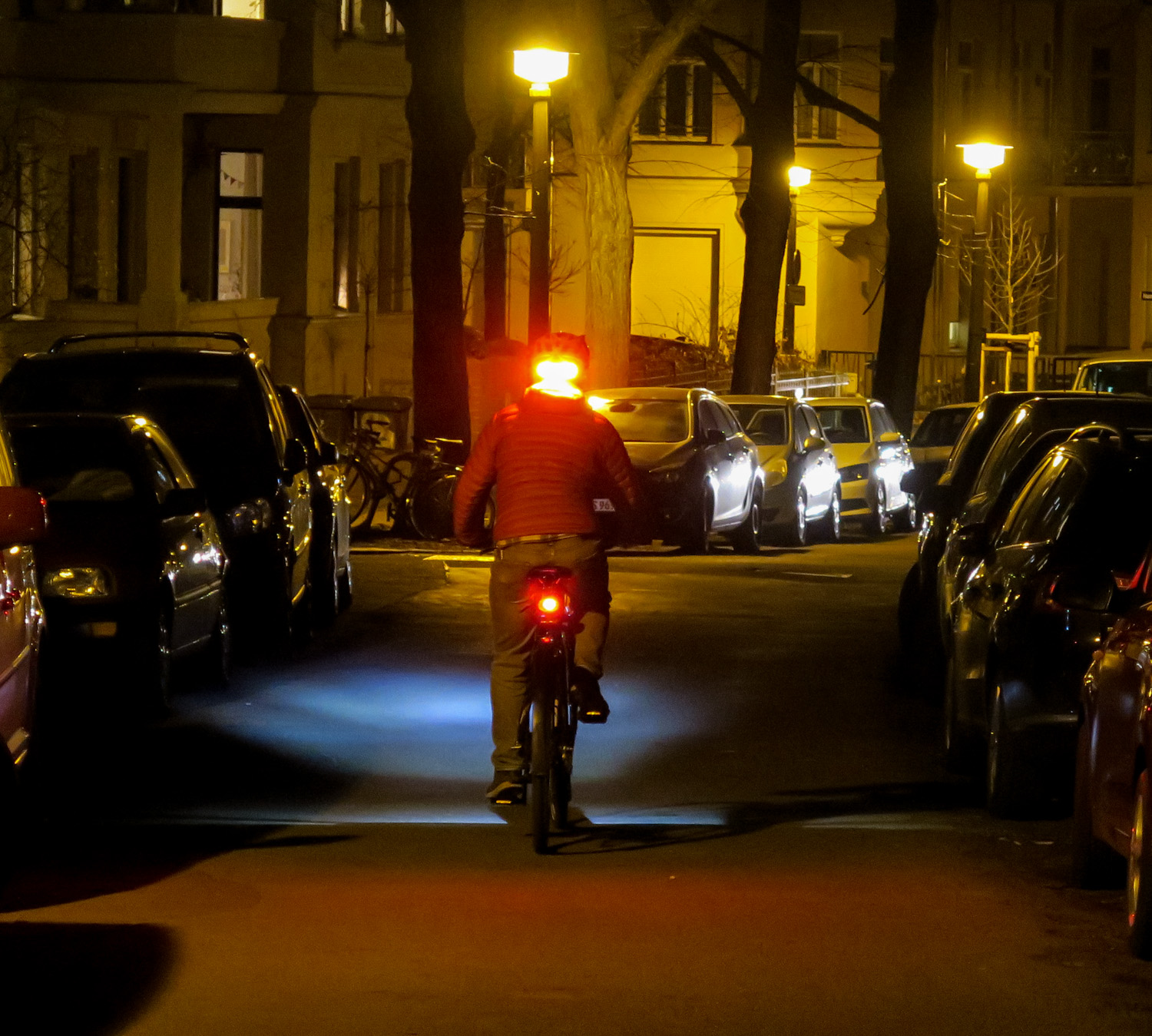 Bremslicht in der Nacht 3