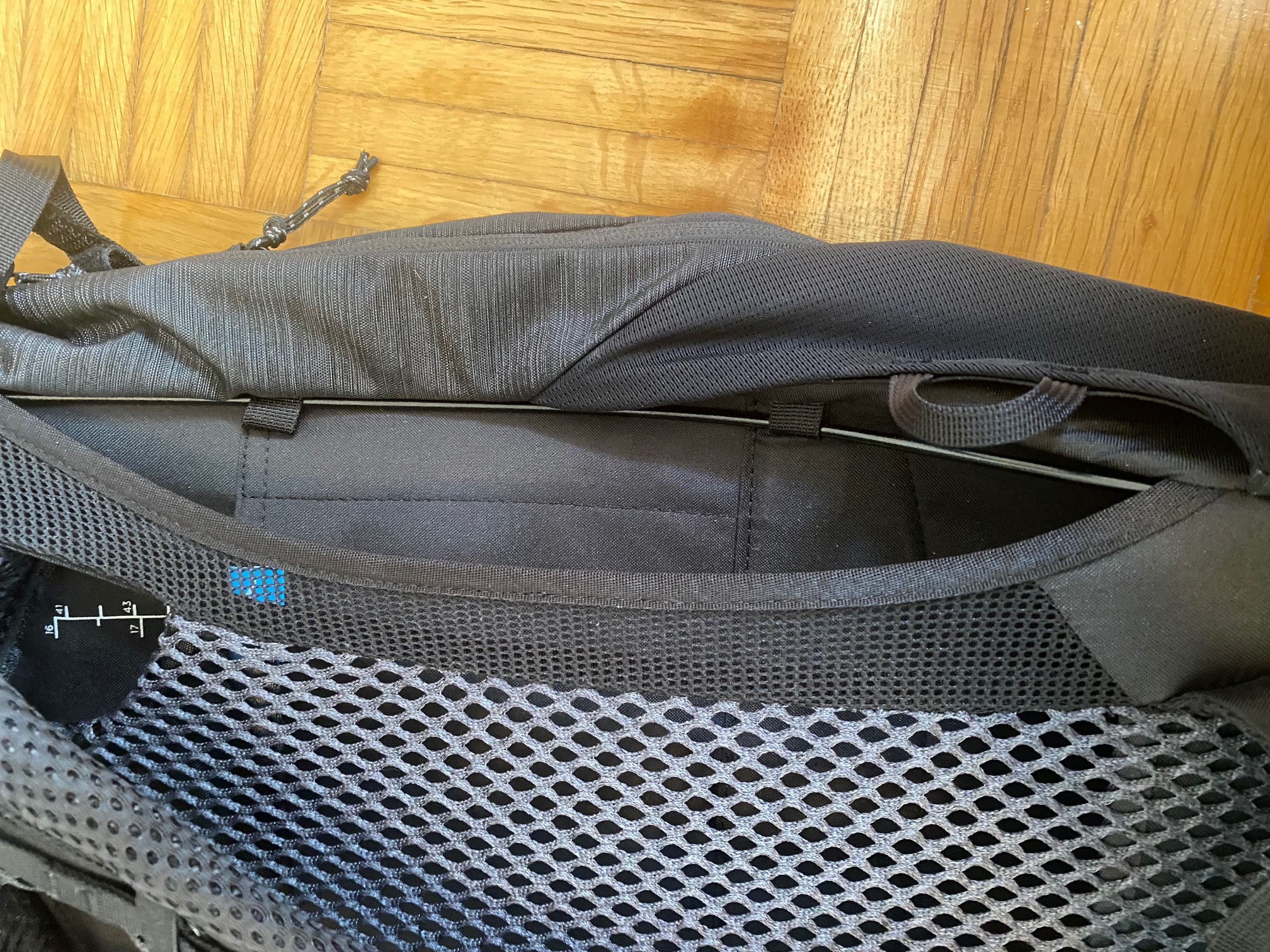 Gestell des Rucksacks