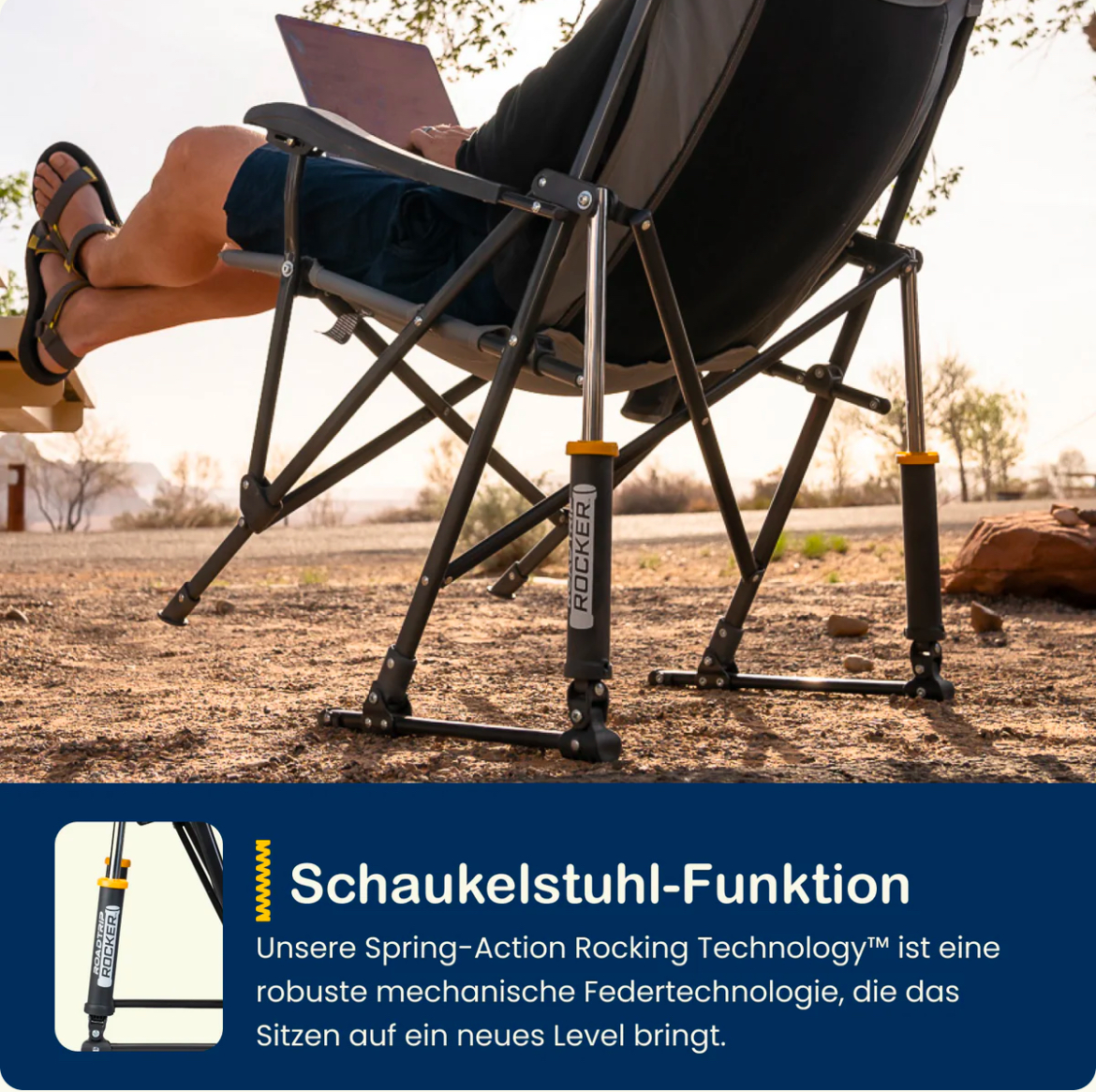 Zurücklehnen