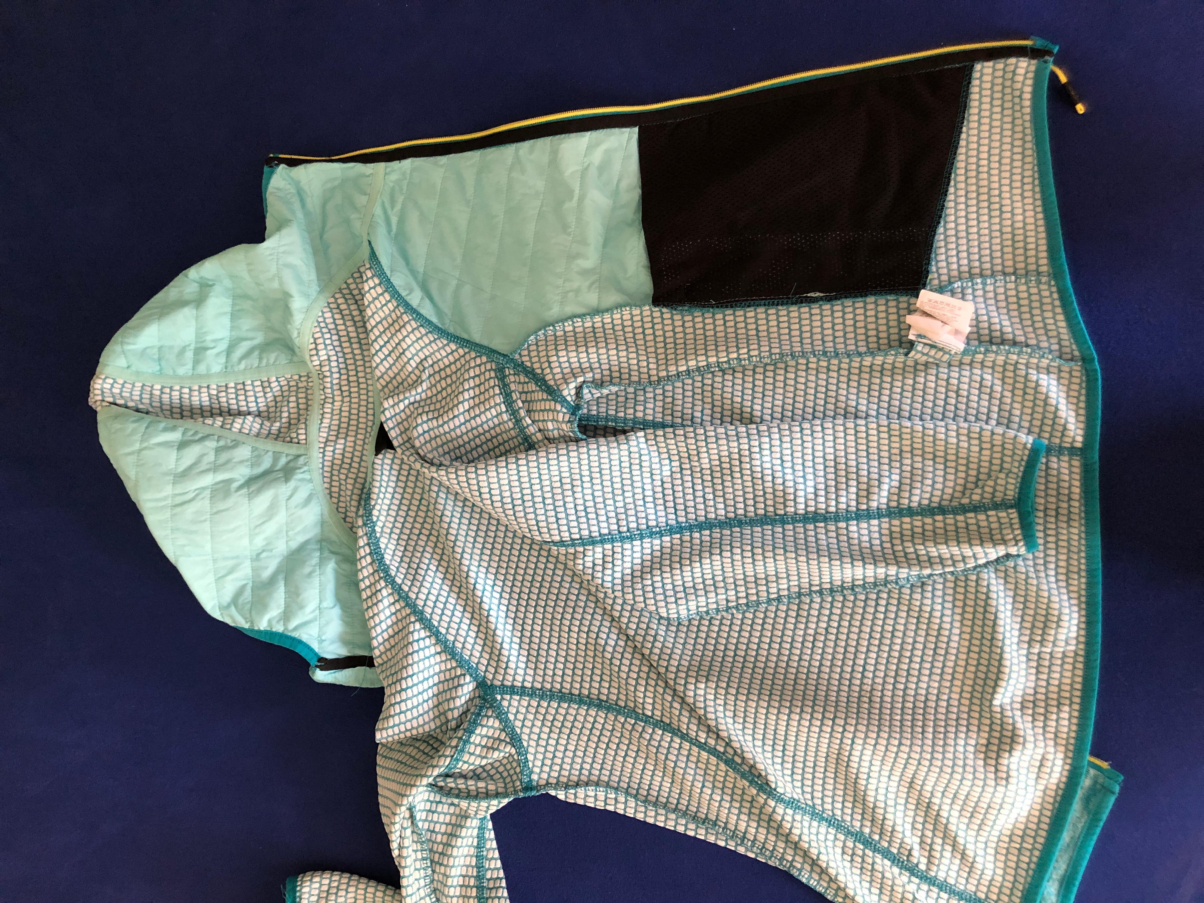 Die Jacke von innen