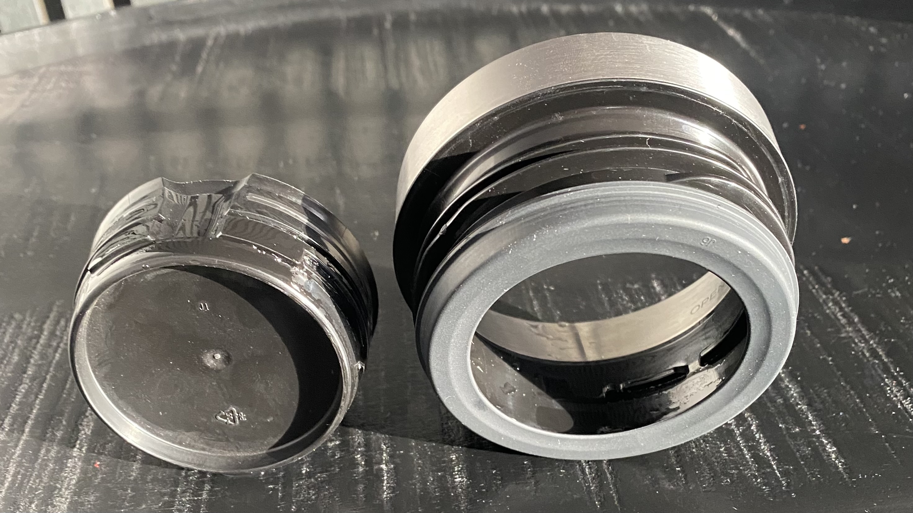 Deckel zerlegt