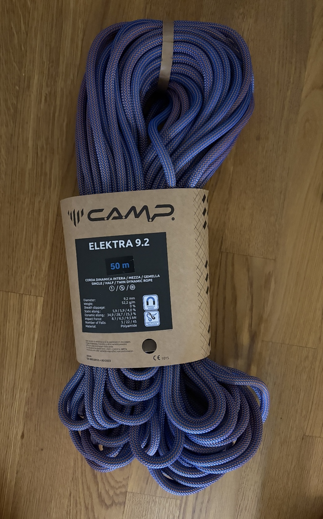 Der kompetente OUTSIDEstories-Test: CAMP Elektra 9.2 leichtes Kletterseil