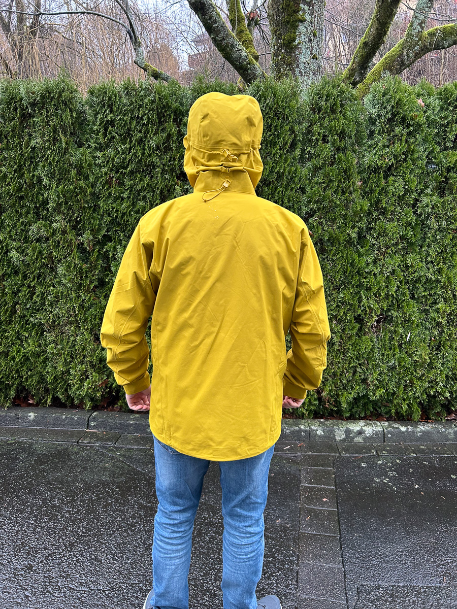 Jacke hinten