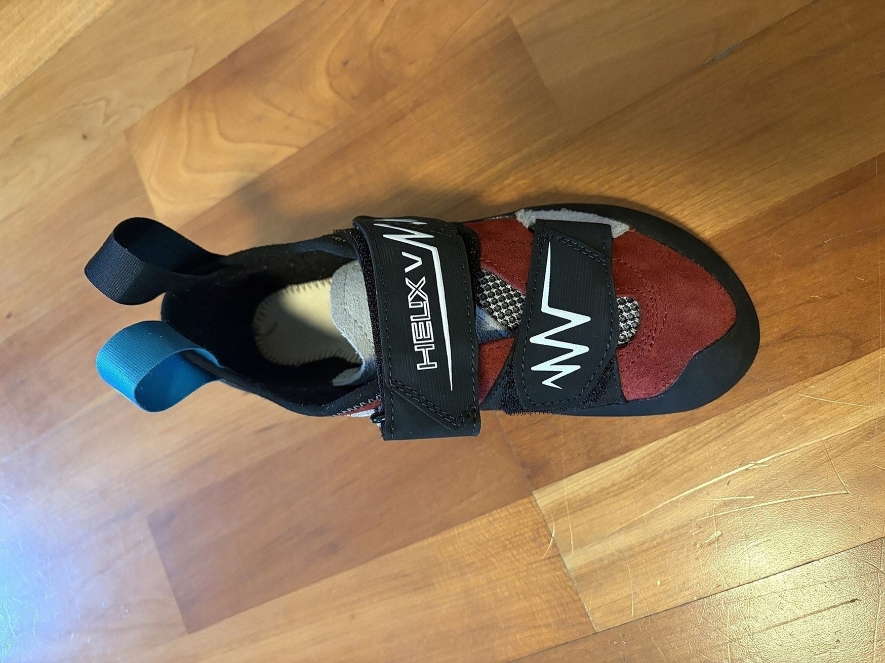 Schuh von oben