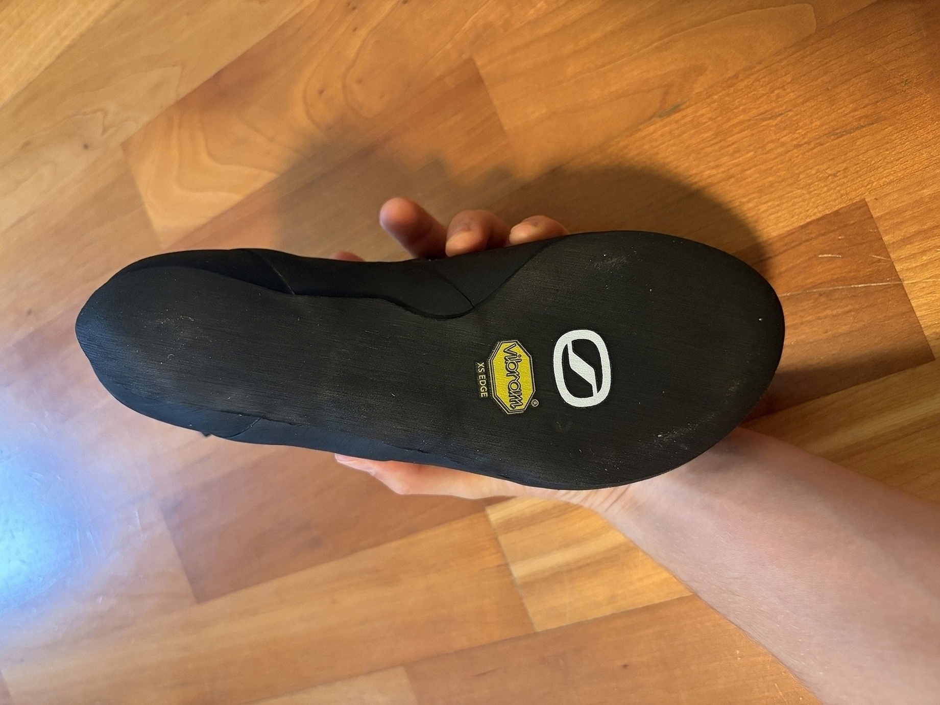 Schuh von unten
