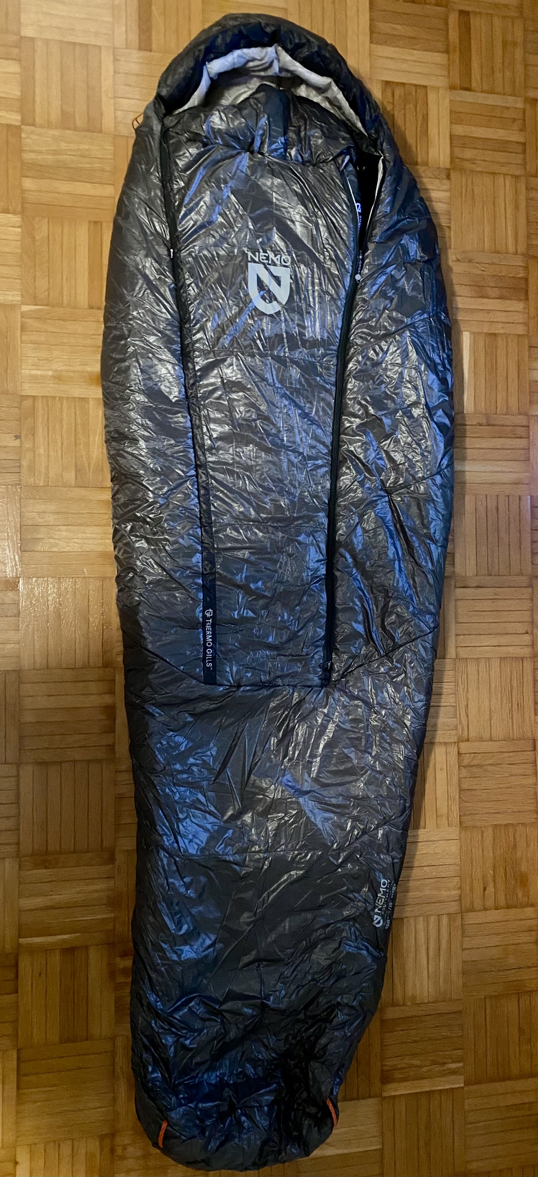 Schlafsack Vollansicht