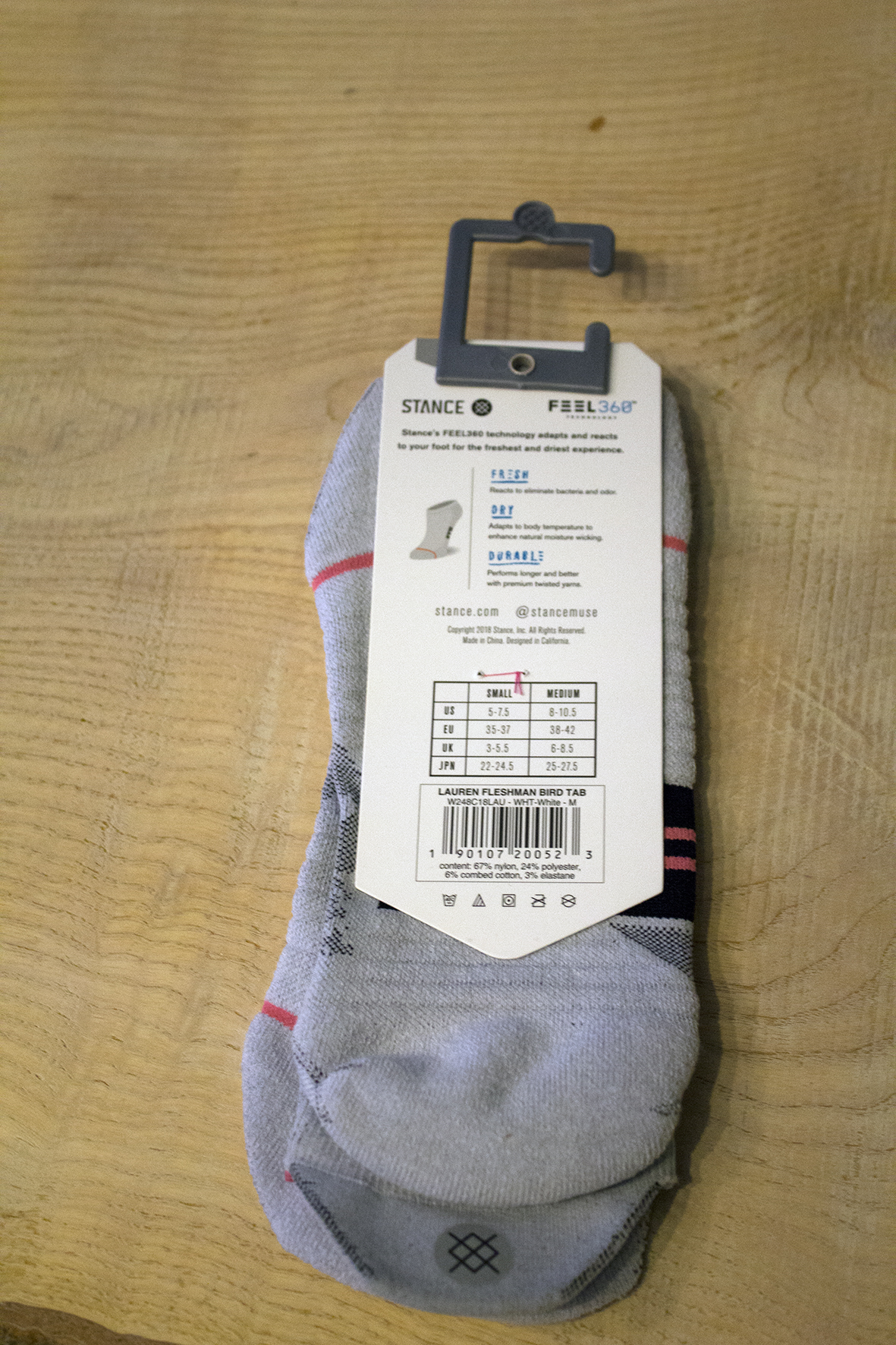Socke hinten
