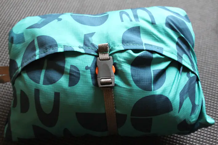 Hängematte eingepackt